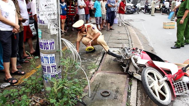 tp hcm co gai tre tu vong thuong tam duoi banh xe tai