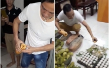 vu chan bat xe cho rau cu qua thoi rua vao truong tieu hoc trong bua an co gao kem chat luong