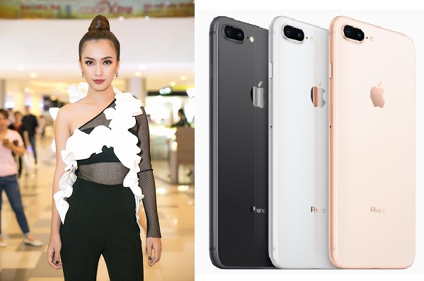 phan le ai phuong va mieng vi phat ngon gay soc tren trang ca nhan ve viec mua iphone 8