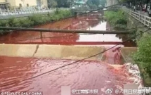 dong song o trung quoc chuyen mau mau nhu trong phim kinh di