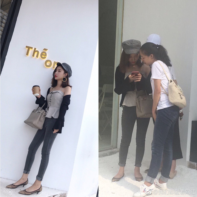 biet anh la ao roi nhung nhan sac that cua cac hot girl mang xa hoi trung quoc van khien cho nhieu nguoi phai nga ngua