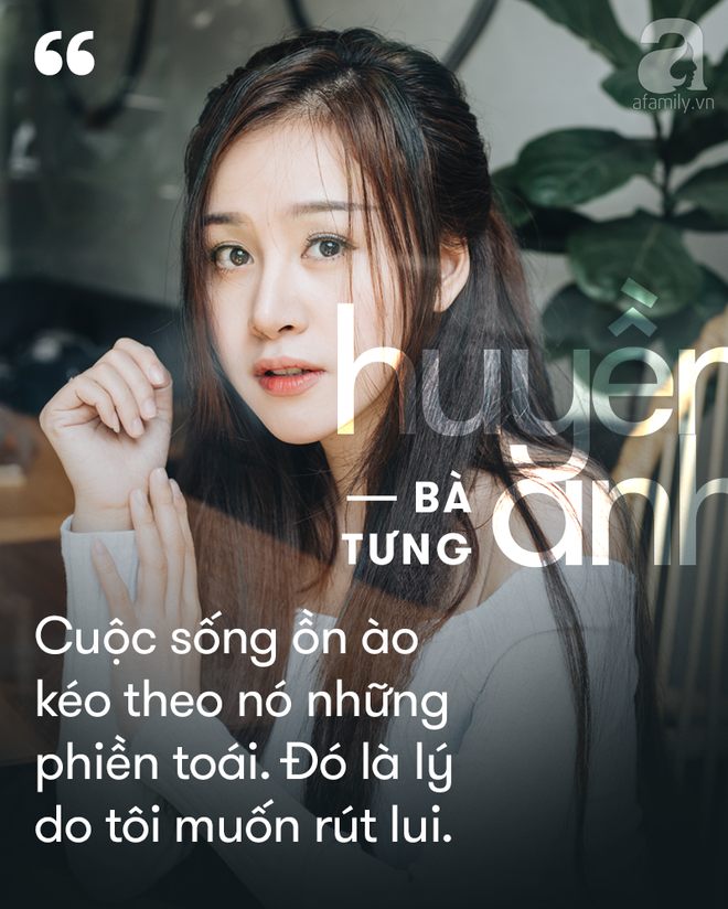 ba tung huyen anh muon noi tieng nho ho bao hay nhin toi khi do va hien tai de biet minh nen lam gi