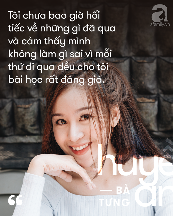 ba tung huyen anh muon noi tieng nho ho bao hay nhin toi khi do va hien tai de biet minh nen lam gi