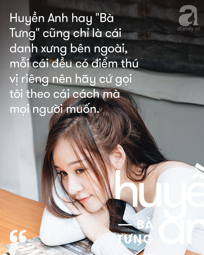 ba tung huyen anh muon noi tieng nho ho bao hay nhin toi khi do va hien tai de biet minh nen lam gi