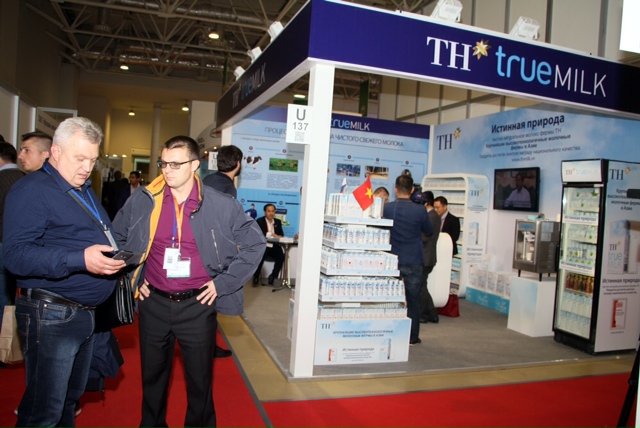 tap doan th khang dinh vi the sua viet nam tai trien lam worldfood moscow 2015