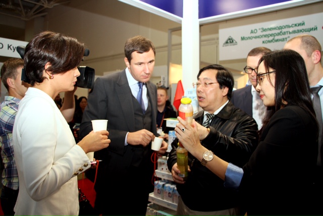 tap doan th khang dinh vi the sua viet nam tai trien lam worldfood moscow 2015