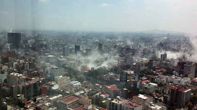 lai dong dat manh o mexico so nguoi chet da len toi 250 nguoi