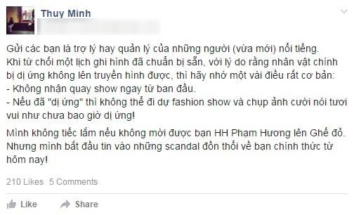 truoc scandal chen ep tai miss universe 2017 pham huong cung tung bi to chanh choe va chang ua gi mai ngo