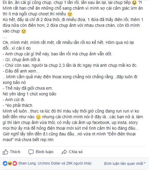 chang trai chia tay dap nat dien thoai nguoi yeu vi co song ao qua muc