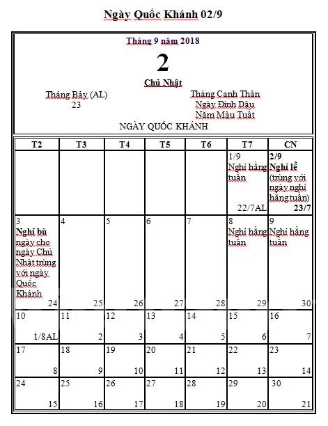 tet nguyen dan 2018 se khong thuc hien hoan doi ngay nghi