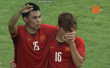 khoanh khac sau tran u23 viet nam u23 uae duoc dan mang chia se nhieu nhat