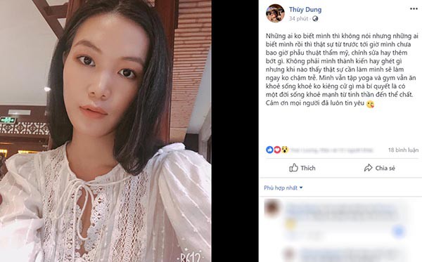 mat moc va ve goi cam cua hoa hau viet nam tuyen bo khong phau thuat tham my