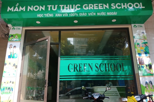 vinh phuc mam non tu thuc green school hoat dong trai phep