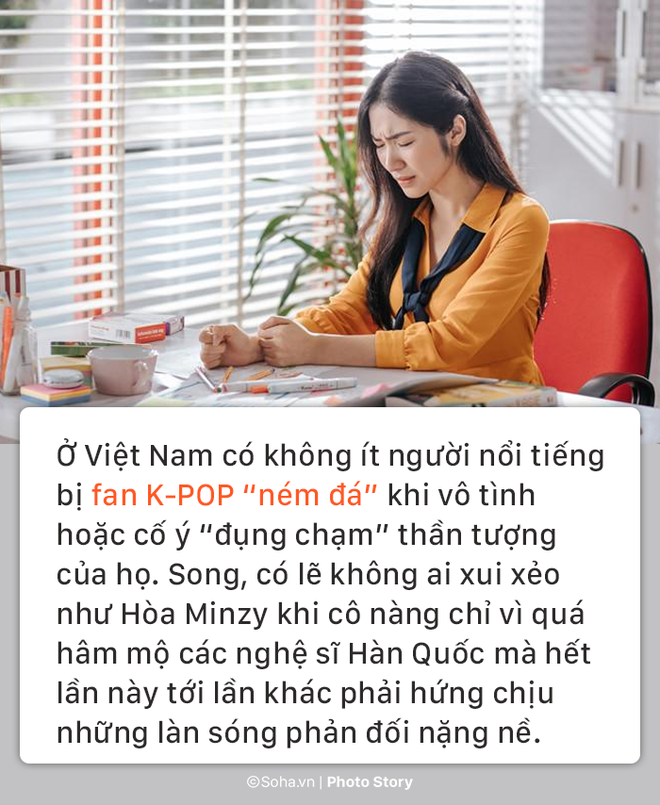 photo story hoa minzy va nhung lan bi chui boi phai len tieng xin loi