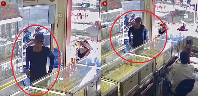 clip nam thanh nien gia vo vao mua vang roi giat day chuyen bo chay