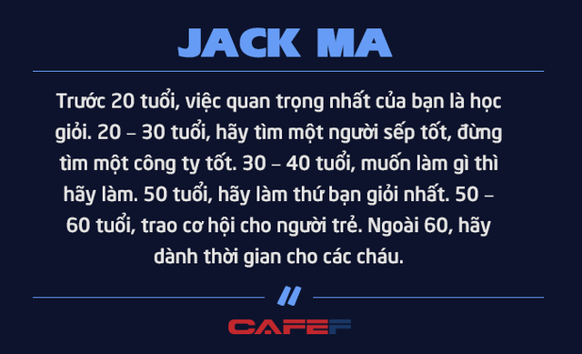 jack ma nghi huu o tuoi 54 vi khong muon chet o van phong chung ta khong duoc sinh ra de danh tat ca thoi gian cho cong viec ma de tan huong cuoc song va giup nhung nguoi khac tot len