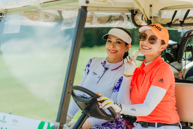 loat sao viet noi tieng tham gia choi golf de lam tu thien