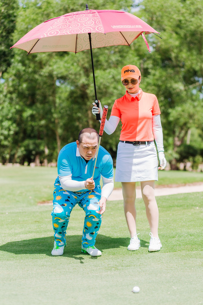 loat sao viet noi tieng tham gia choi golf de lam tu thien