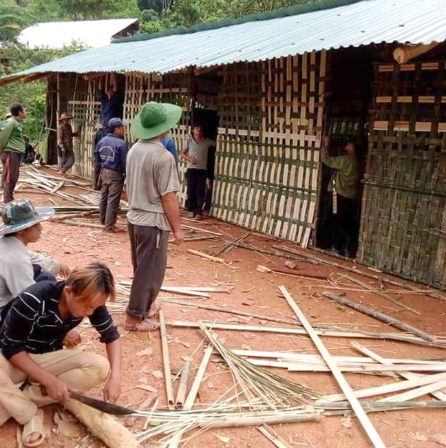 nghe an sut lun keo dai sau mua truong hoc phai khoa cua di doi den nha van hoa