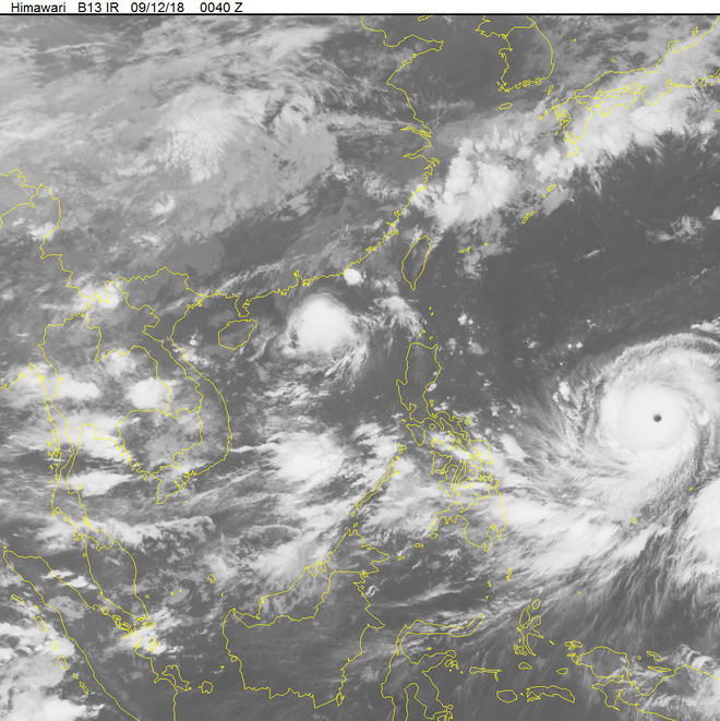 bao so 5 tien thang vung bien quang ninh nam dinh sieu bao mangkhut noi got vao bien dong