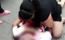 me bi ke cuop truy duoi con trai lao ra ung cuu lien bi dam tu vong