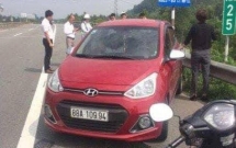 nu tai xe bi phat 7 trieu vi chay nguoc chieu tren cao toc ha noi lao cai