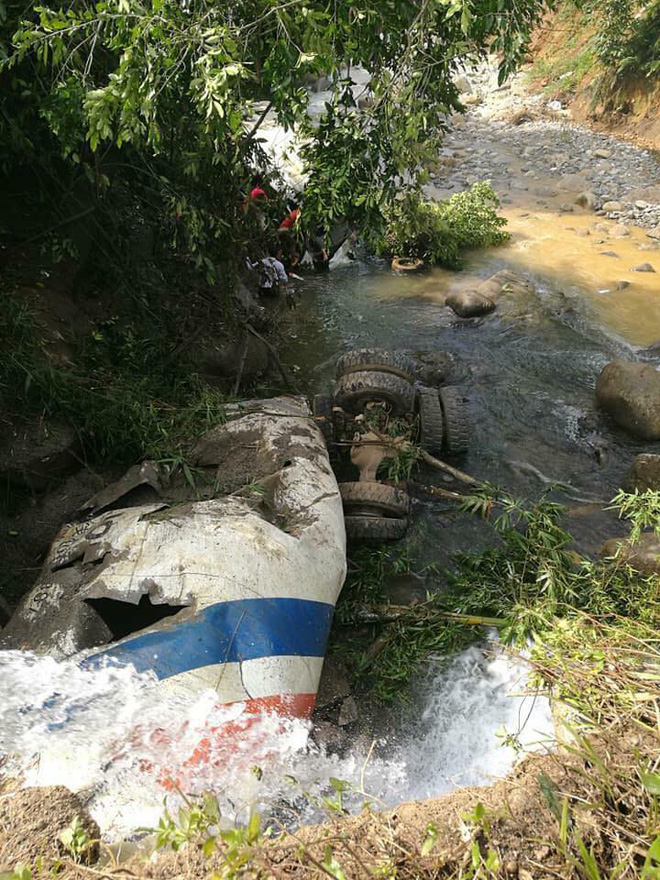 hien truong vu tai nan tham khoc o lai chau duoc chia se khap mang xa hoi