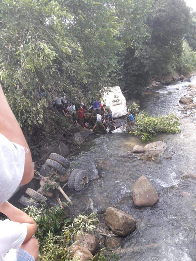 hien truong vu tai nan tham khoc o lai chau duoc chia se khap mang xa hoi