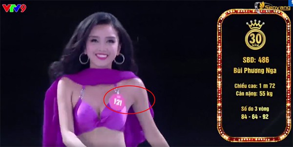 san bat ngo trong phan thi bikini cua chung ket hoa hau viet nam 2018
