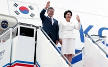 da co 1 do vat quan trong tren chuyen co duoc do bo khi tong thong moon jae in tham trieu tien