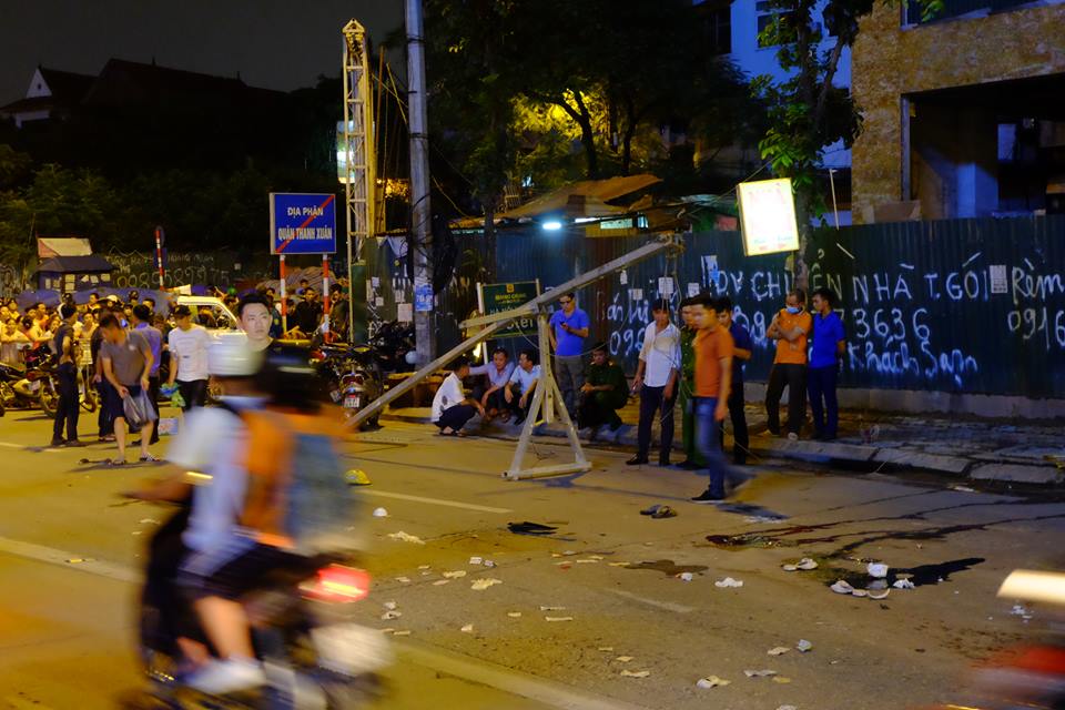 dieu tra vu roi thanh sat cong truong xay dung khien 2 nguoi thuong vong o ha noi