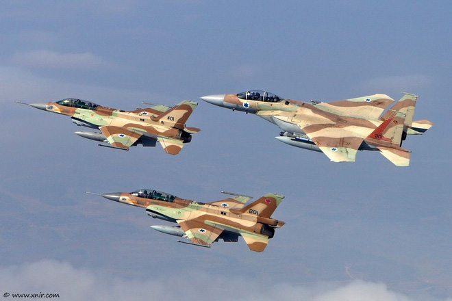 tiem kich f 16 israel mat tich tu hom il 20 bi ban ha nga ra don qua hiem