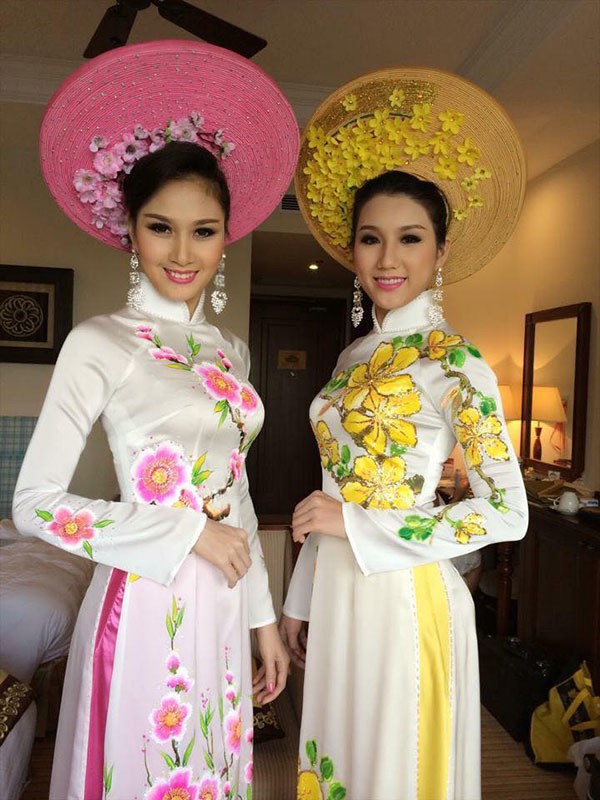 hinh anh thi sinh co mai toc dep nhat hoa hau viet nam 2014 cao troc dau gay xon xao