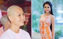 hinh anh thi sinh co mai toc dep nhat hoa hau viet nam 2014 cao troc dau gay xon xao