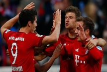 vuot qua dortmund voi ty so 5 1 bayern don doc tren bxh