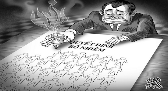 nhung quyet dinh bo nhiem can bo khien du luan day song