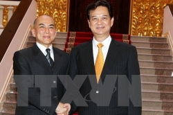 quoc vuong campuchia norodom sihamoni tham viet nam