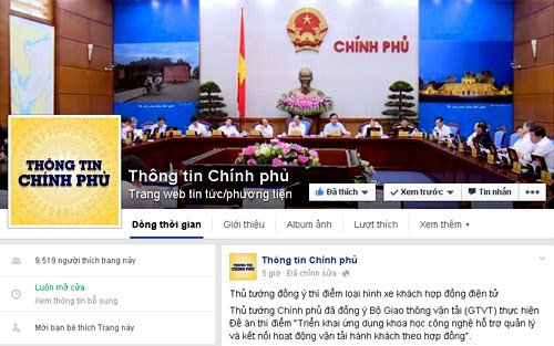 chinh phu se phu song tren facebook la thong tin khong dung