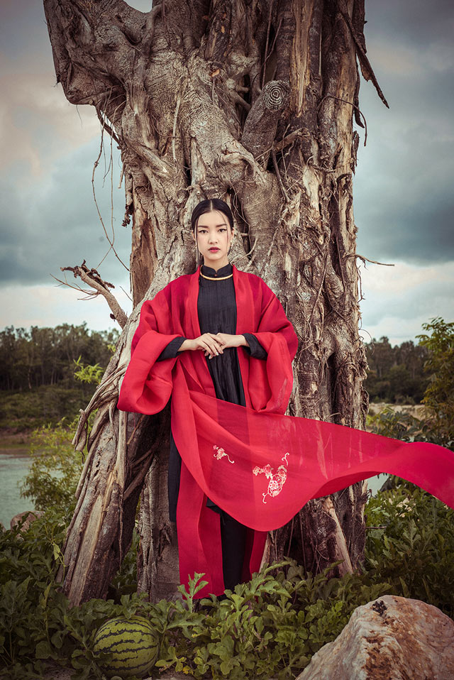 dan nguoi dep hoa hau viet nam 2016 tuyet dep trong trang phuc ao dai