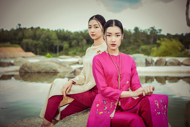 dan nguoi dep hoa hau viet nam 2016 tuyet dep trong trang phuc ao dai