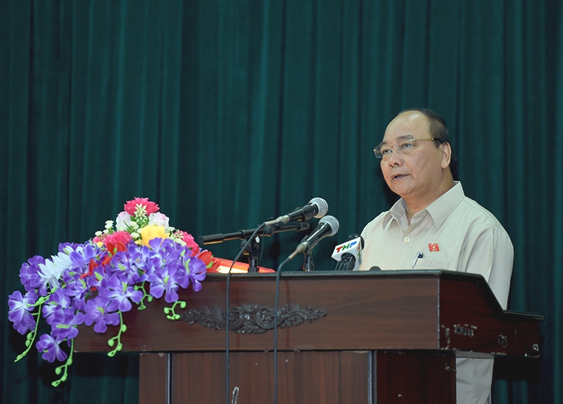 thu tuong nguyen xuan phuc tiep xuc cu tri tai hai phong