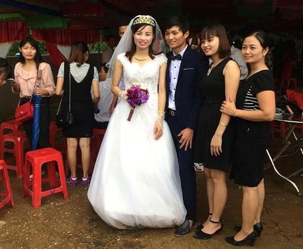 dam cuoi co mot khong hai cua mot cap doi o ha tinh