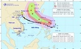 sieu bao haima da tien vao gan bo bien quang ninh dong bac bac bo mua lon