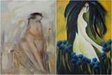 ban tranh nude ung ho dong bao lu lut mien trung