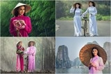 ve dep ta ao dai viet nam qua ong kinh nhiep anh gia nguoi thai lan