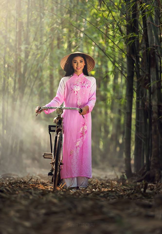 ve dep ta ao dai viet nam qua ong kinh nhiep anh gia nguoi thai lan