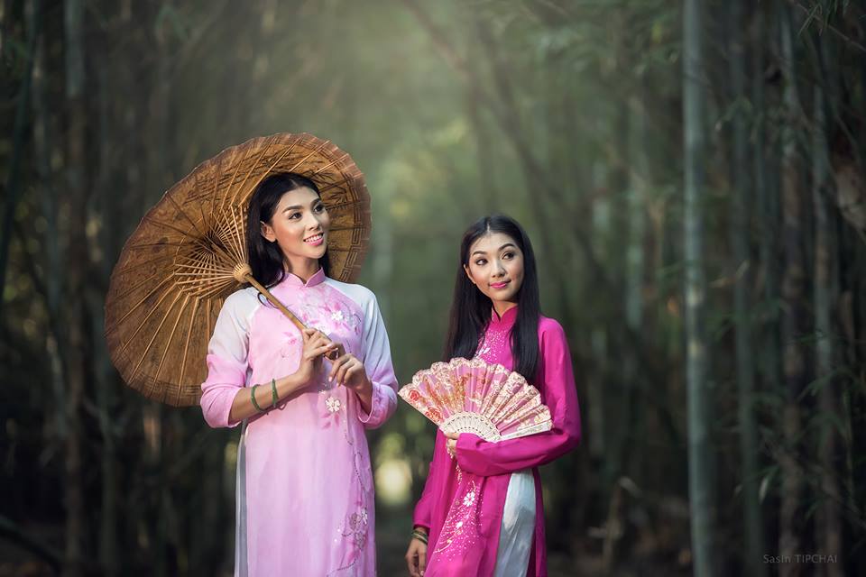 ve dep ta ao dai viet nam qua ong kinh nhiep anh gia nguoi thai lan