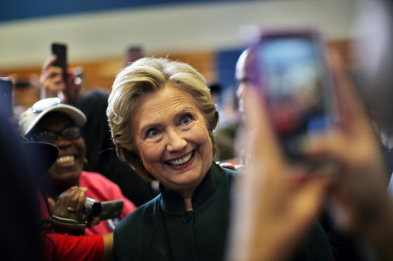 co hoi thang cu tong thong my cua ba clinton len toi 95