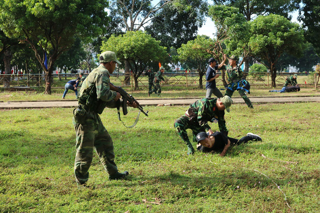 kon tum dien tap thuc binh thiet quan luat