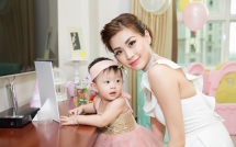 chong dai gia vang mat diem trang tu tay to chuc sinh nhat cho con gai